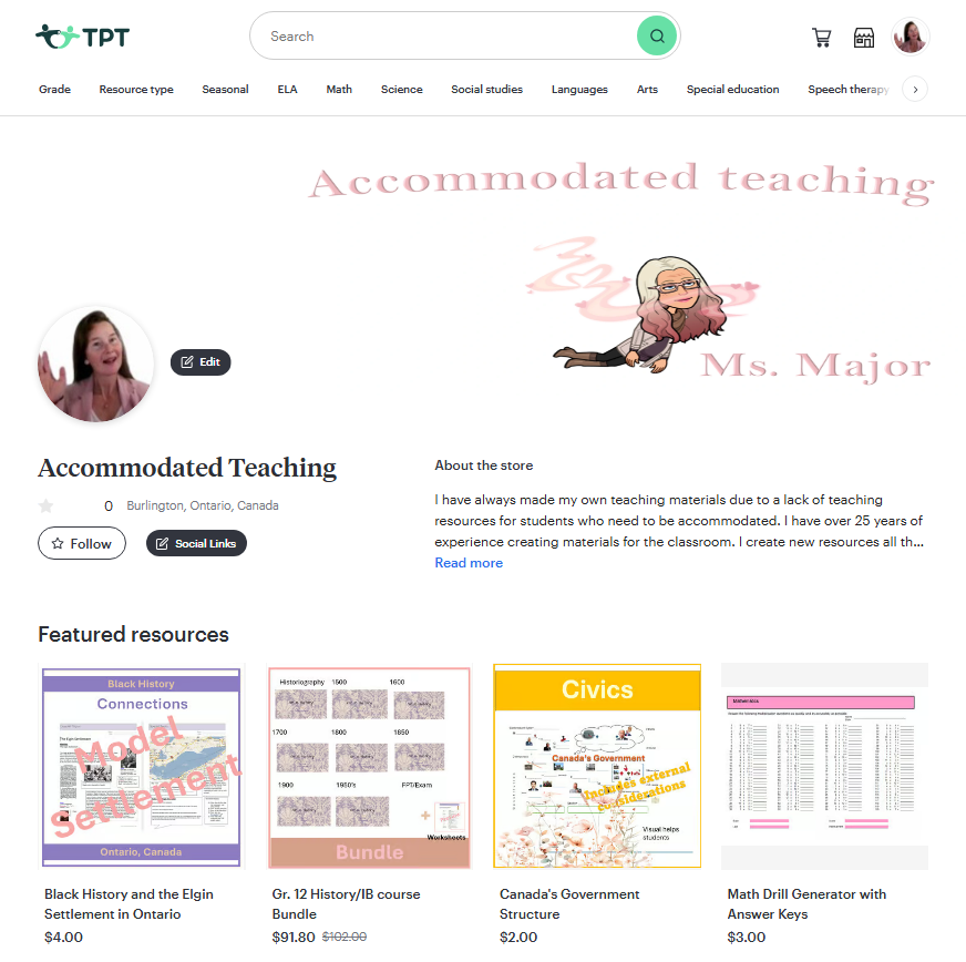 Teachers pay teachers store December 2024